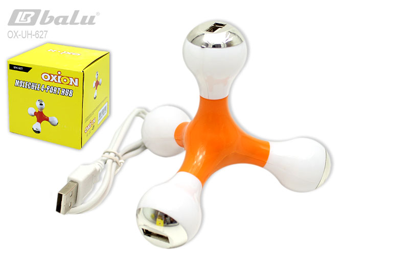 ������������ USB-HUB Oxion UH-627, 4 �����