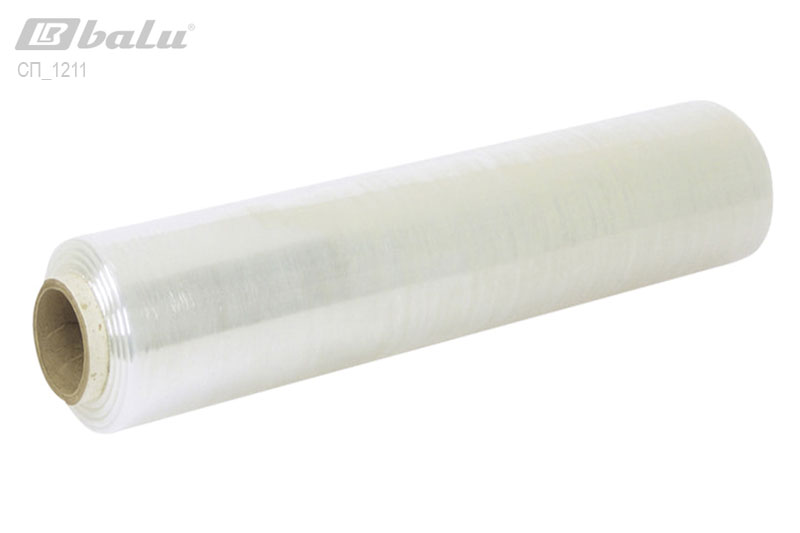 Стрейч-пленка 450 мм*121 м, 20 мкм, для упаковки паллет. Стрейч пленка - современный упаковочный материал, обладающий способностью растягиваться (удлинение - до 180%) и возвращаться в исходное состояние.
