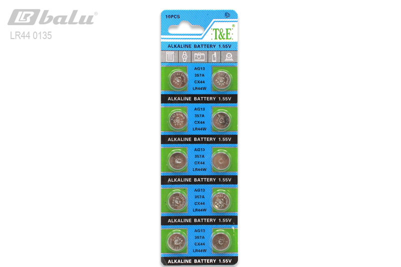 T&E Alkaline  1,55V,    , , , 10 /.