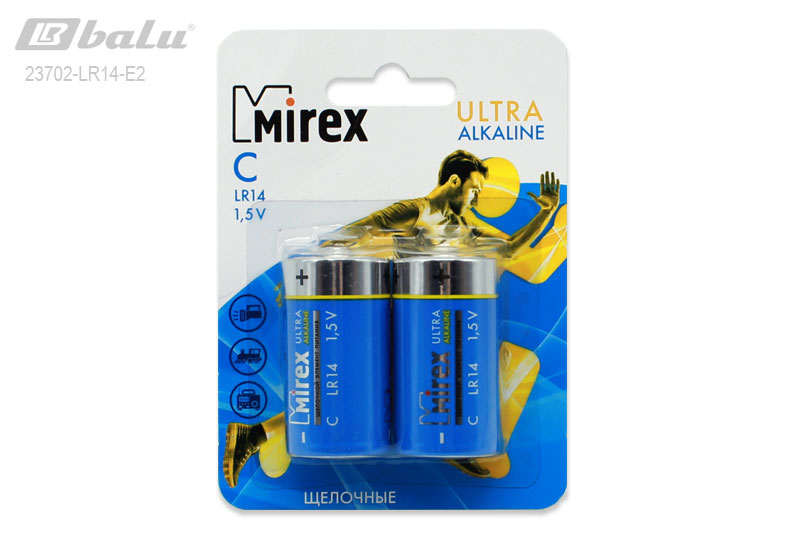  Mirex Ultra Alkaline LR14/C 1,5V, 2 /,  .